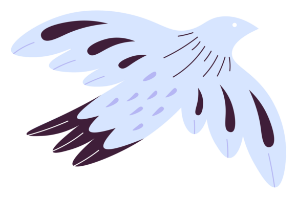 Elevating Brand Identity: The Strategic Power of the Flying Bird Shape with Decorative Ornament