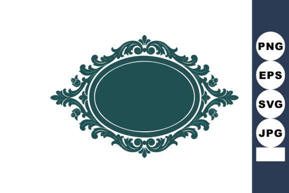 Evaluating the Ornate Vintage Decorative Frame with Ele for Sophisticated Design Projects