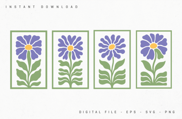 Framed Decorative Purple Flower Panels Guide