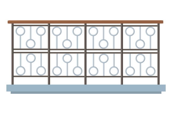 Integrating Decorative Balcony Border in Geometric S into Your Architectural Workflow