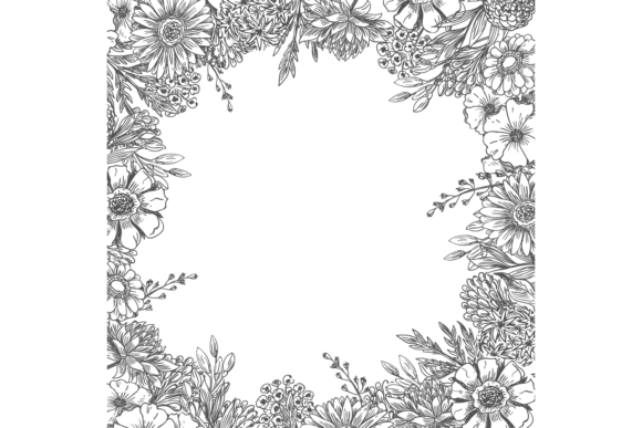 Mastering Design with the Floral Round Frame: A Guide to Decorative Botany Borders
