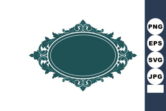 Mastering Symmetrical Elegance: A Guide to the Ornate Vintage Frame with Decorative Flo