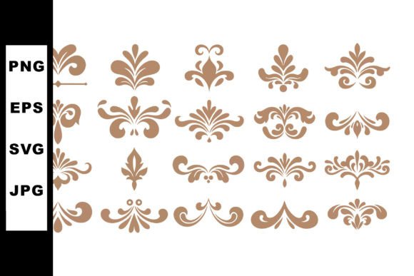 Strategic Application of Decorative Vintage Floral Ornamental Vec for Brand Elevation