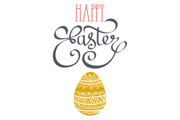 Strategic Application of the Golden Egg Pattern: Elevating Decorative Happy Easter Communications