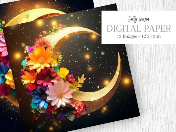 Strategic Visual Planning with Moonlight with Decorative Flowers