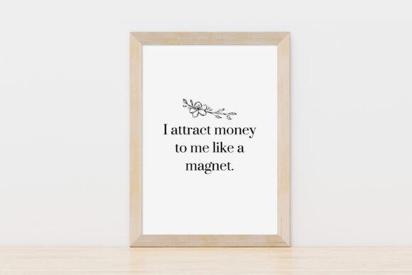 Strategic Visualization: Leveraging a Decorative Poster with Affirmations for Professional Clarity