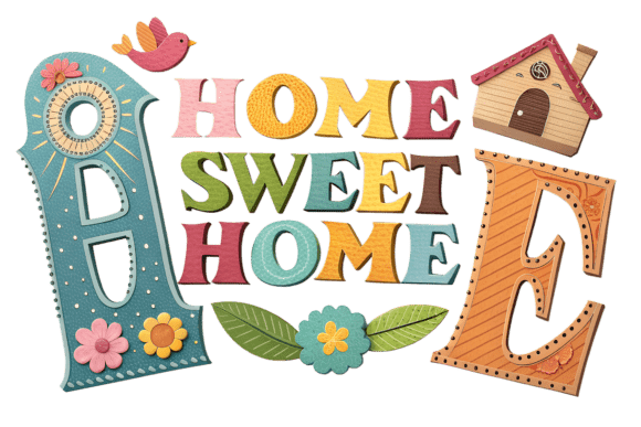 Unlocking the Charm: A Comprehensive Guide to Home Sweet Home Decorative Letters PNG