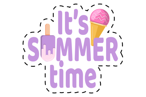 Unlocking the Potential of Its Summer Time Sticker: Decorative Seas for Your Creative Projects